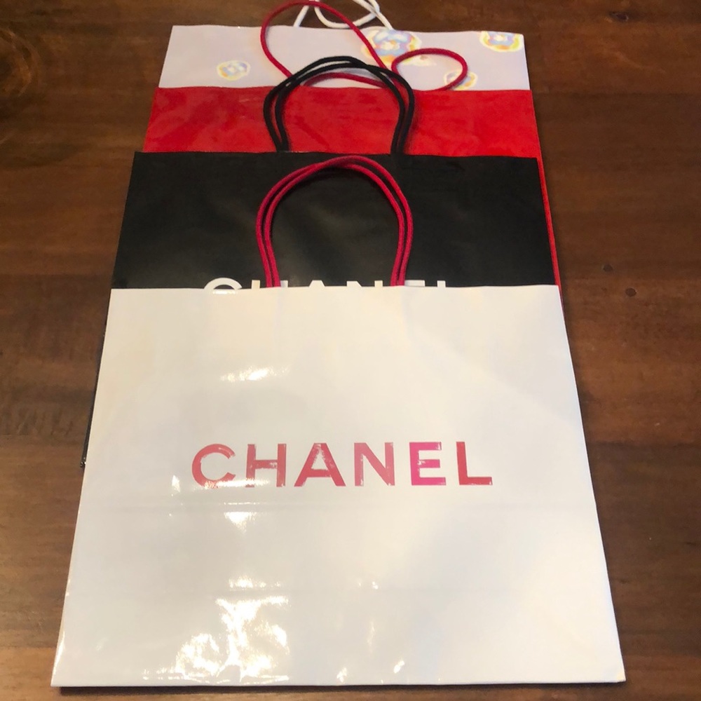 Chanel shopping bags